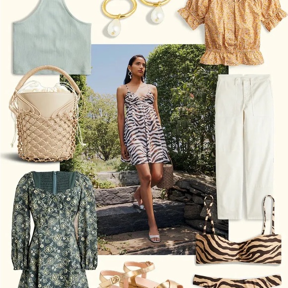 J. Crew Sedona Leather Basket Bag in Beige - Picture 10 of 10